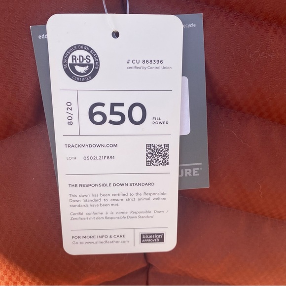 EDDIE BAUER SUN VALLEY DOWN DUFFLE COAT IN DARK SABLE SZ PETITE LARGE - Picture 14 of 16